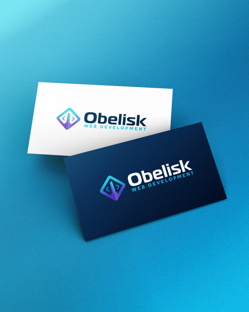 Obelisk Logo Mockup