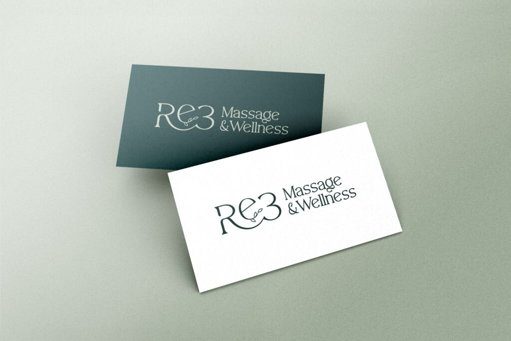 RE3 Logo Mockup